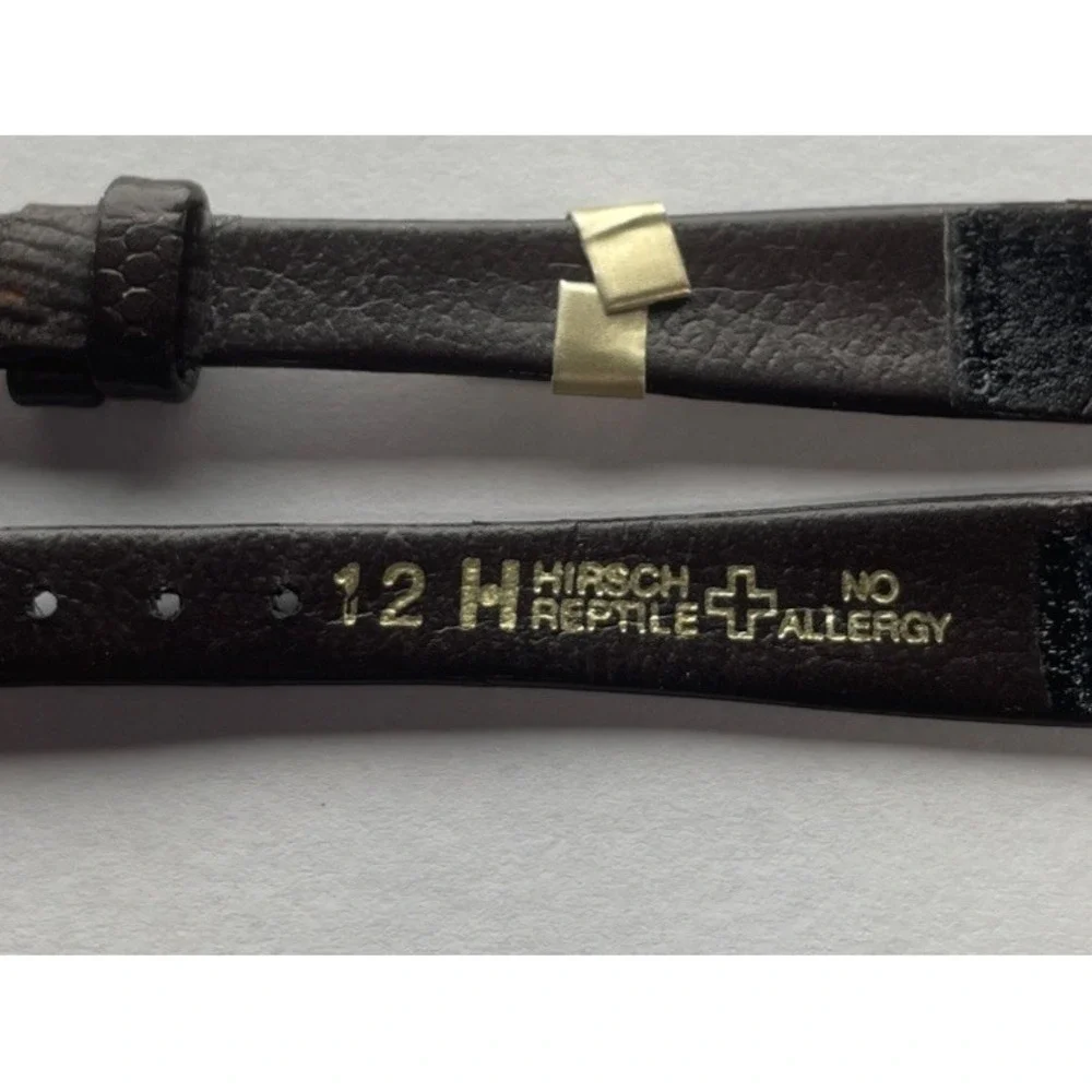 Hirsch 12mm Reptile Watch Band‎ No Allergy